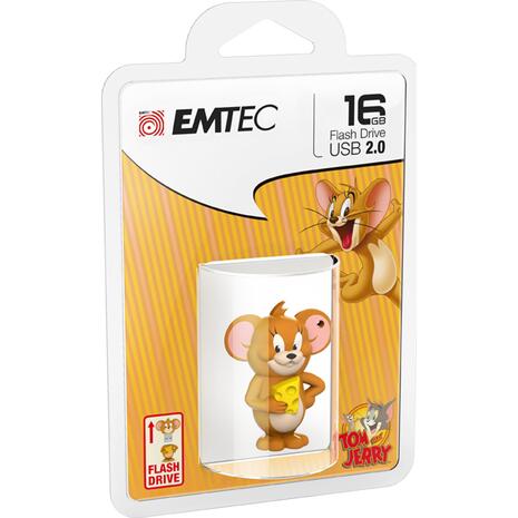 Flash Drive EMTEC USB 2.0 16GB Jerry ECMMD16GHB103 - Τεχνολογία και gadgets για το σπίτι, το γραφείο και την επιχείρηση από το από το oikonomou-shop.